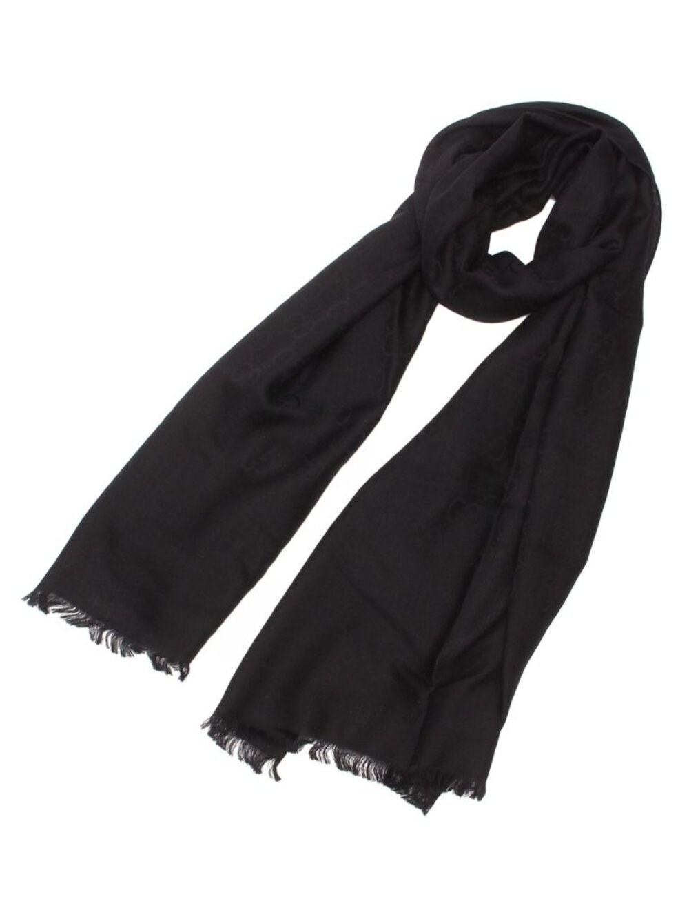 Gucci Shawl Scarf Black